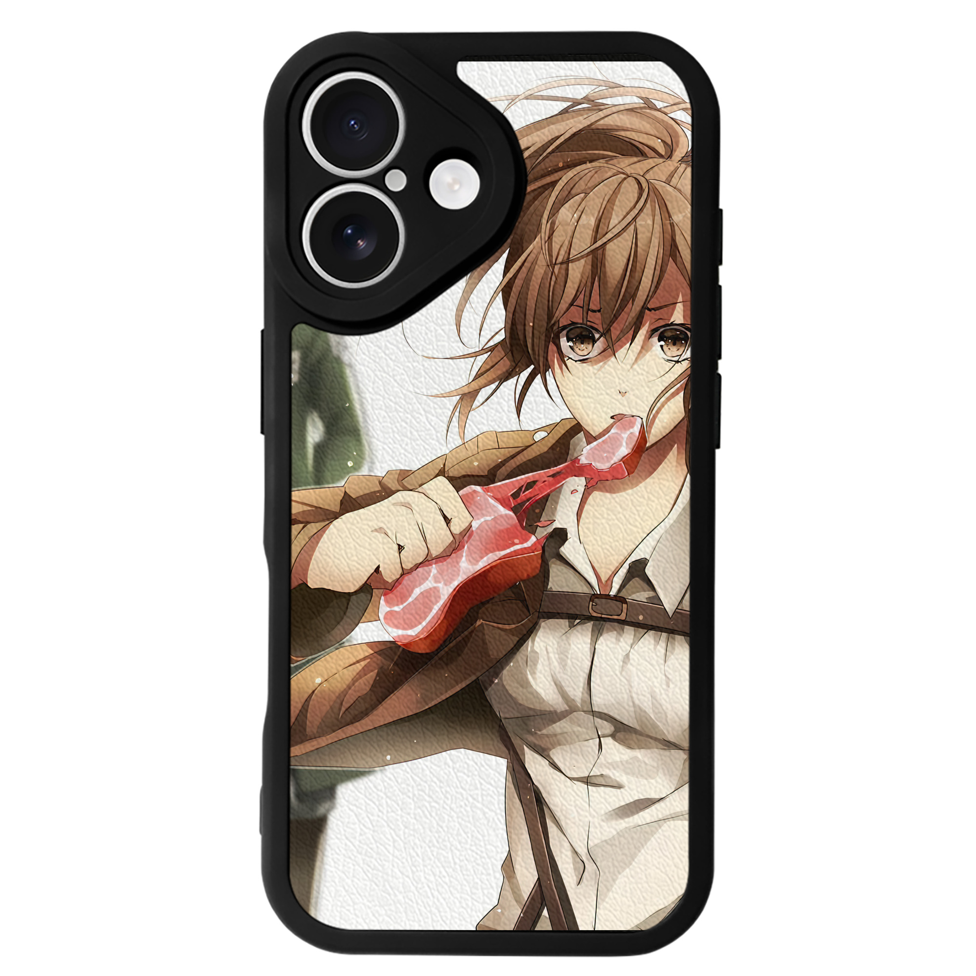 （画像用） 進撃の巨人 Attack on Titan 【iPhone 16シリーズ対応】シリコンスマホケース（レザー調） 材質：シリコン